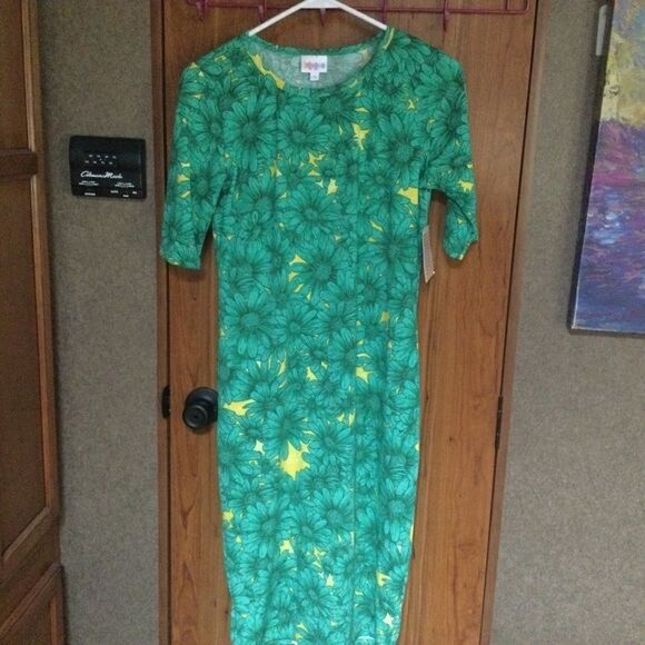 NWT LuLaRoe Women’s Sz. S “Julia” S/S Dress - Picture 1 of 10